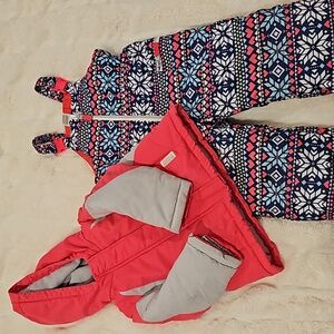 Little Girls Snow Suit Set